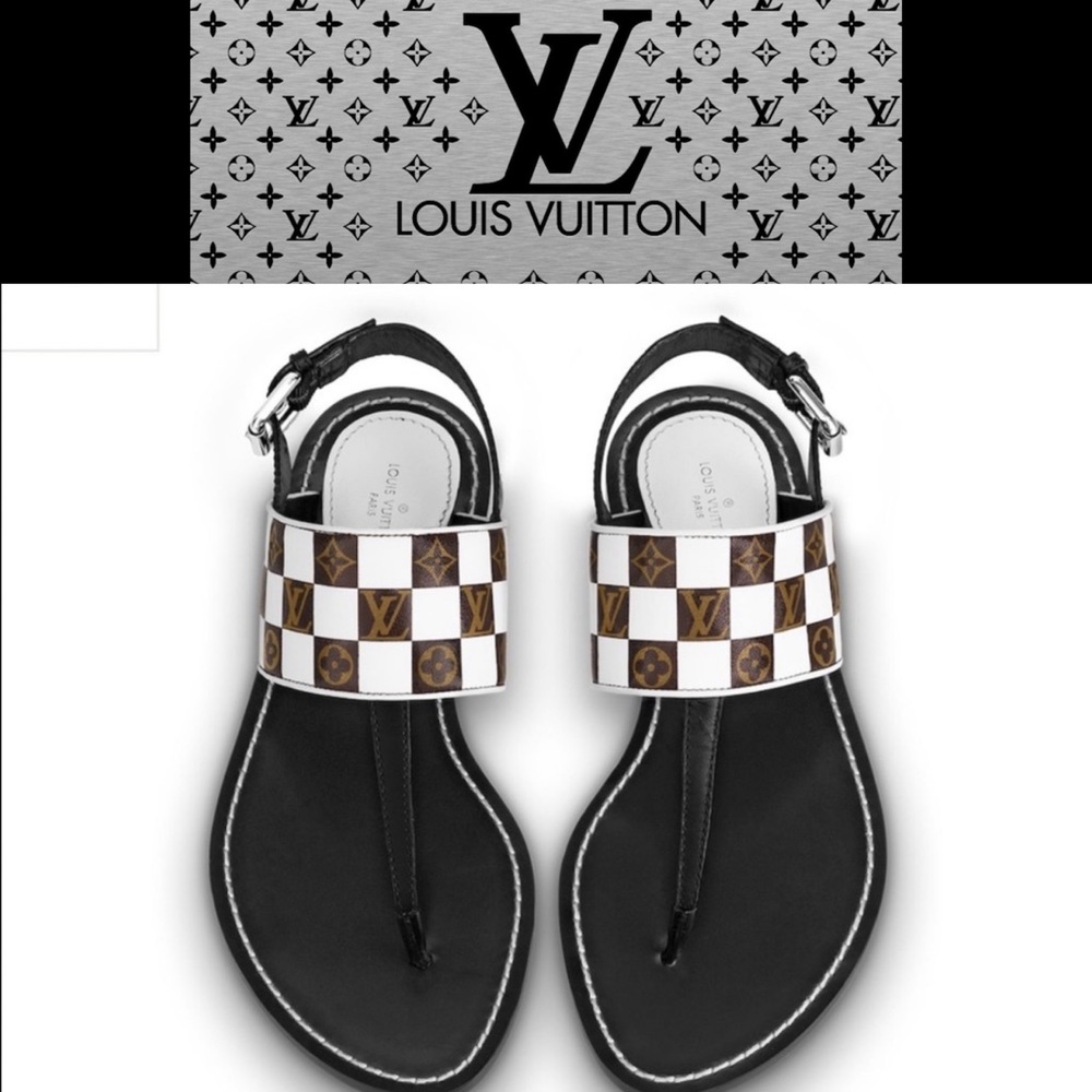 ‼️SOLD‼️ Louis Vuitton matchmake sandal - Picture 1 of 8